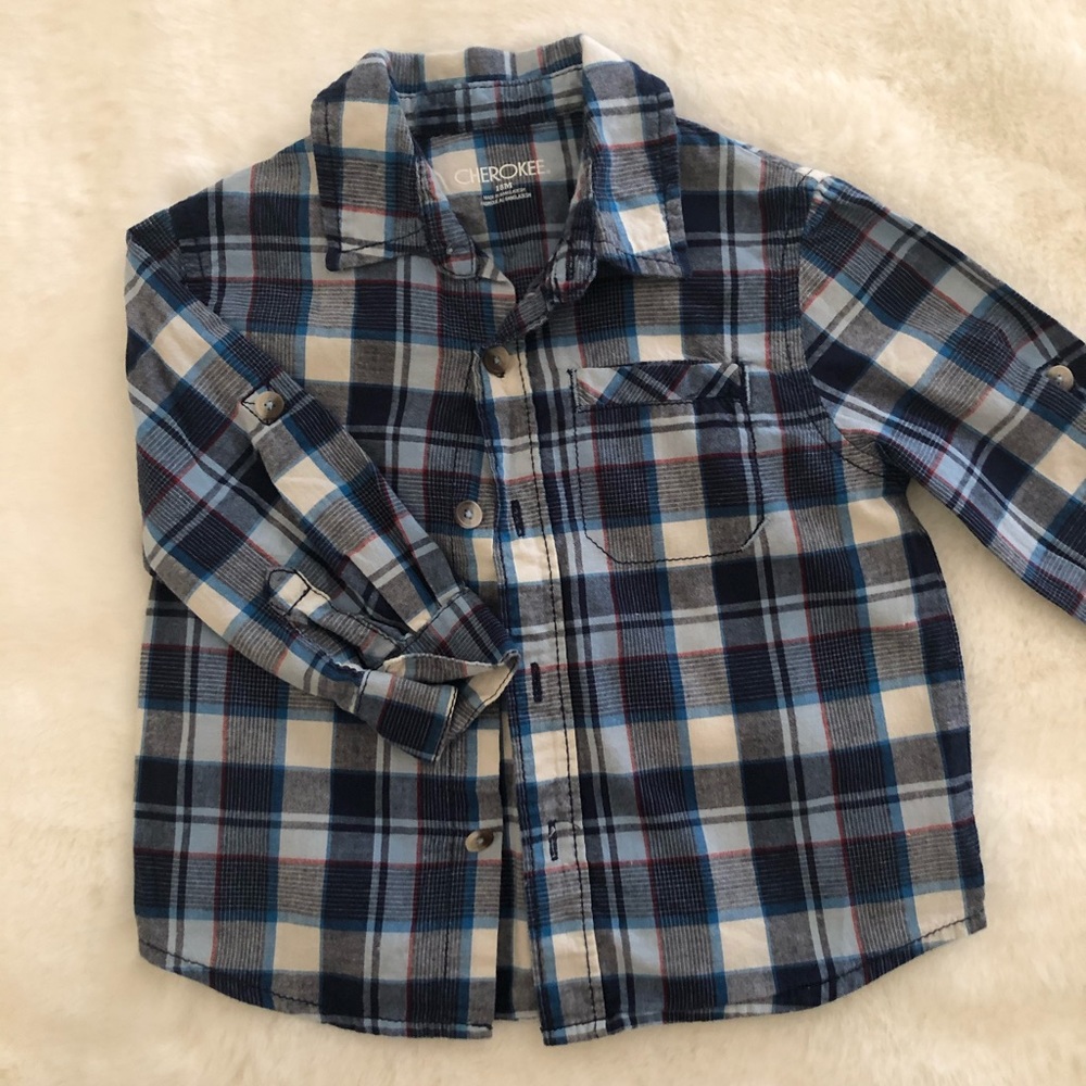 Cherokee 18M Long Sleeve Shirt